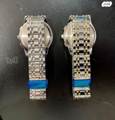 שעוני יוקרה כסוף וכסוף עם זהב