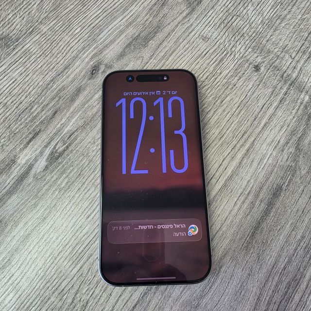 Iphone 16 pro 256 מצב חדש