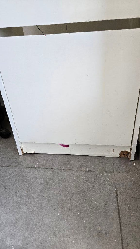 ארון IKEA BISSA – 2 תאים – לבן
