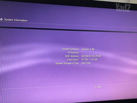 פלייסטיישן 3 סלים 120GB