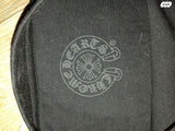 Black chrome hearts