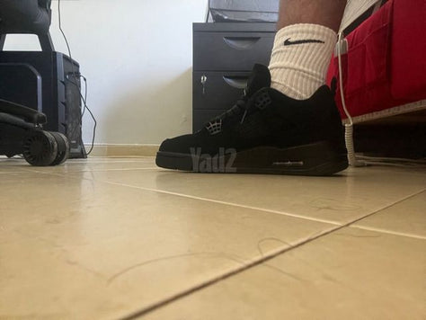 נעל jordan 4 black cat