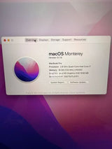 Macbook Pro 15'' with TouchBar