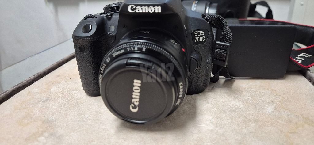 מצלמת canon 700eos+עדשות 2