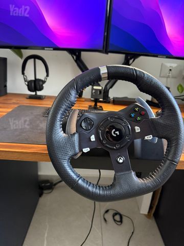 הגה Logitech G920 + מתאם