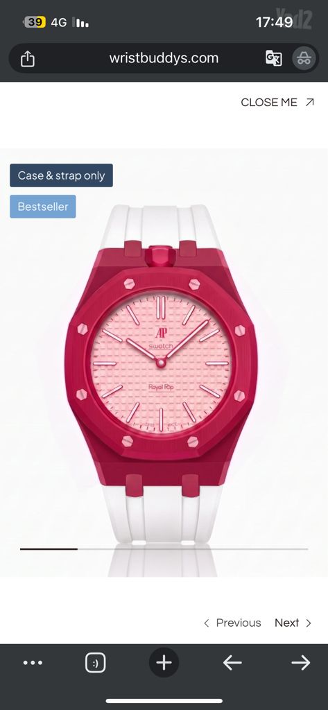 Ap Swatch Royal Pop