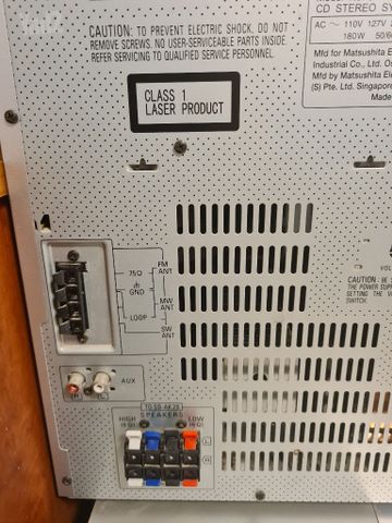 מערכת סטראו panasonic