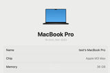 MacBook Pro 16 M3 Max 36GB