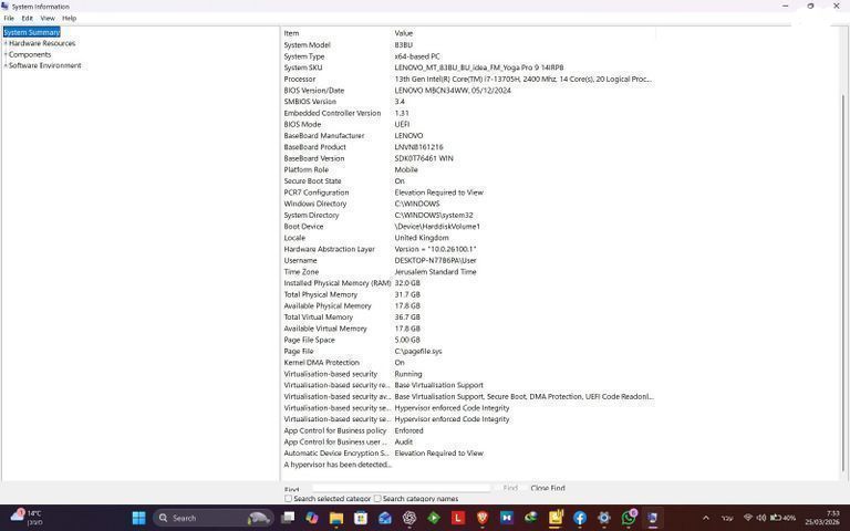 Yoga Pro 9 i7 RTX4050 32GB