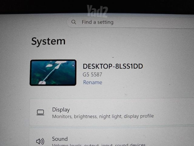 Dell G5 - 5587