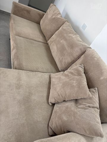 ספת קורדרוי פינתית (שזלונג)