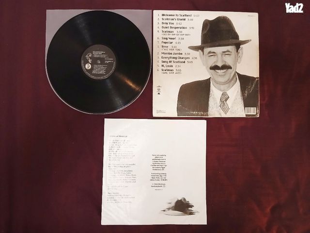 תקליט נדיר "scatman's world"