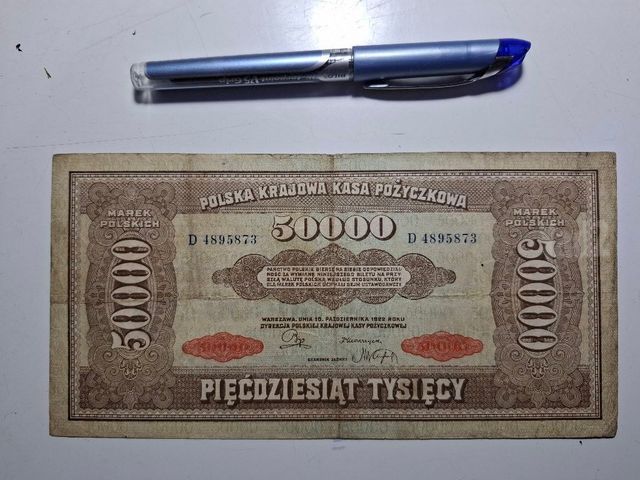 שטר פולני 1922