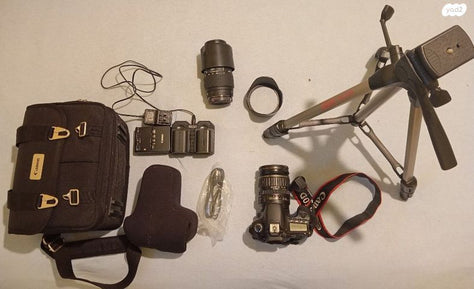 מצלמה Canon מקצועית +עדשה