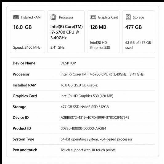 Dell OptiPlex 7050 i7 16GB