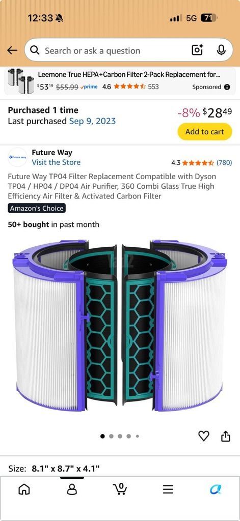 Dyson pure  cool