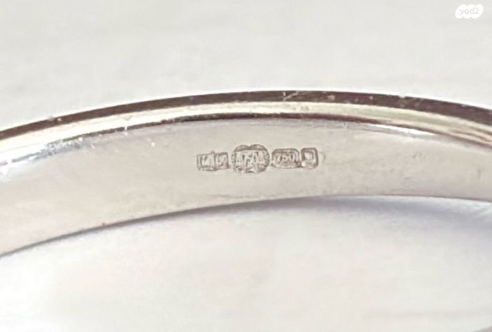 טבעת יהלום 18k