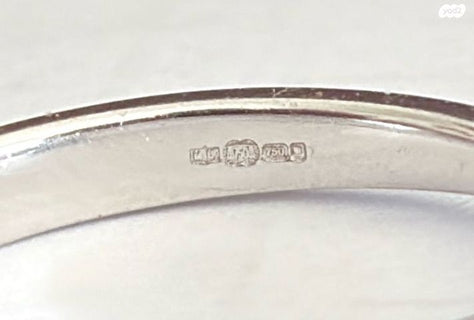 טבעת יהלום 18k