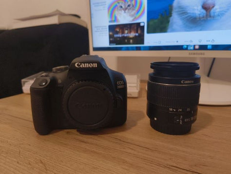 Canon 2000d+עדשה