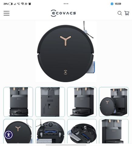 שואב רובוטי ecovacs deebot