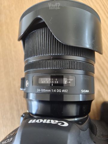Canon 6d mk2 ועדשה