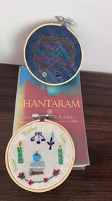 Hand Embroidery, 10cm hoops