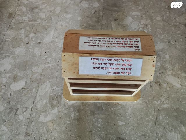 דגם תיבת נוח מעץ