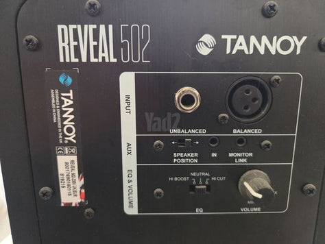 רמקולים Tannoy Reveal 502