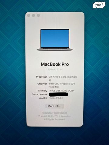 Macbook pro 16
