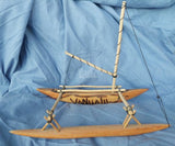 דגם סירה catamaran Vanuatu