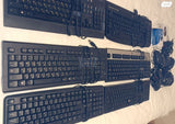 מקלדת ועכבר HP ,Logitech