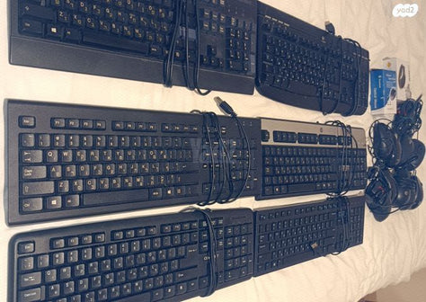 מקלדת ועכבר HP ,Logitech