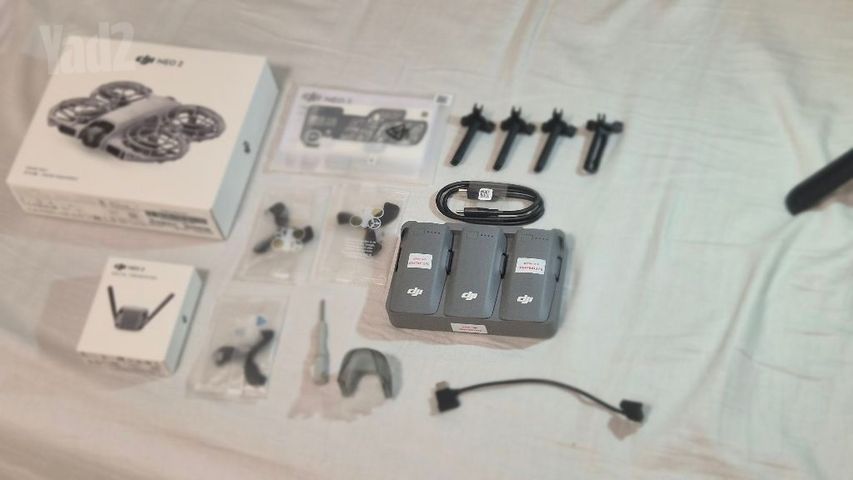 רחפן DJI Neo 2 ו-4 סוללות