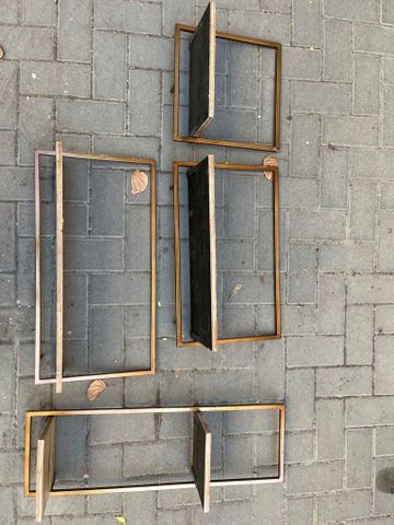 סט מדפים מעוצב