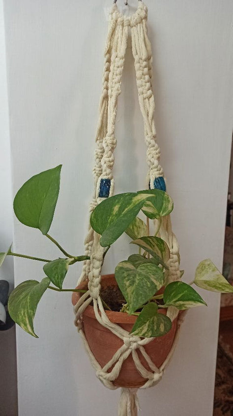 מתלי מקרמה לעציץ