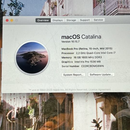 15.4-inch MacBook Pro למכירה