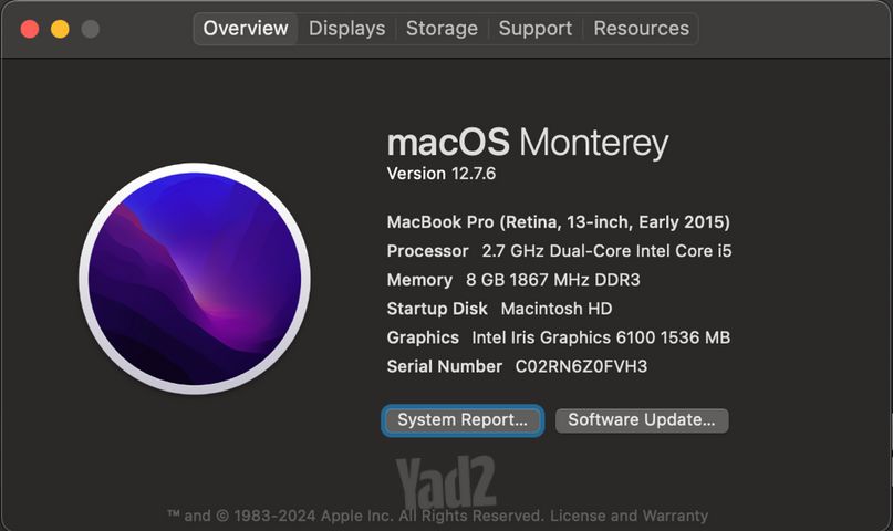 Macbook Pro "13 2015