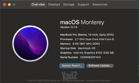 Macbook Pro "13 2015