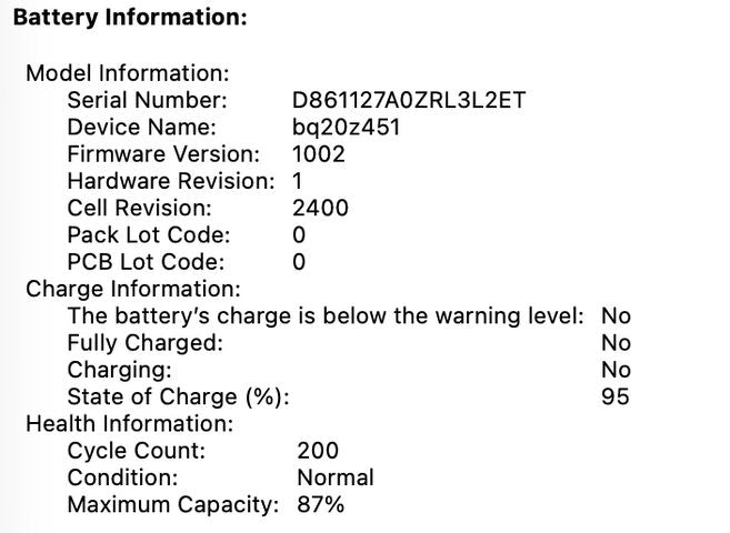 Macbook Pro 13 M1 1TB SSD