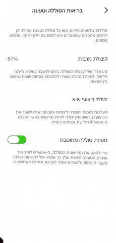 iPhone 13 128GB לבן
