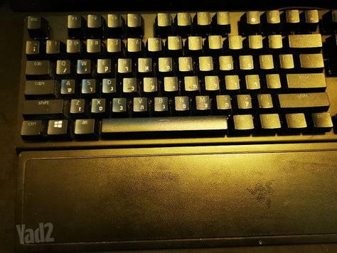 מקלדת  רייזר black widow v3