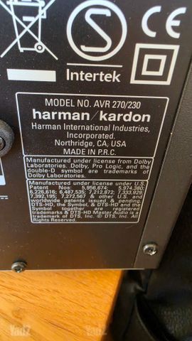 רסיבר 7.1ch Harman/Kardon