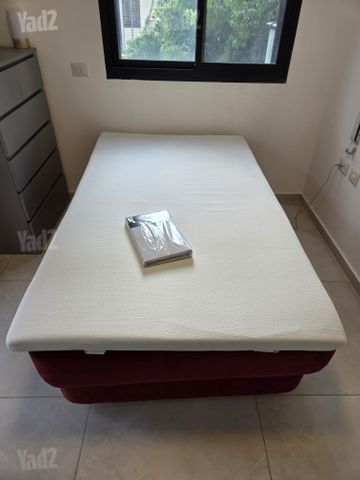 מיטה מתכווננת 120X190 למסירה