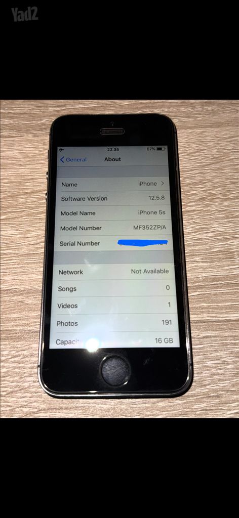 iPhone 5S 16gb