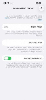 אייפון 13 128gb לבן