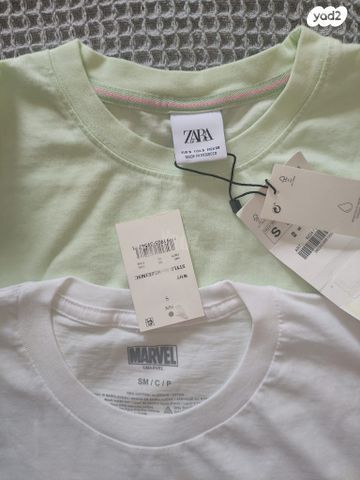 2 חולצת טי גבר Marvel / Zara