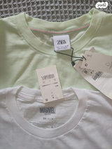 2 חולצת טי גבר Marvel / Zara
