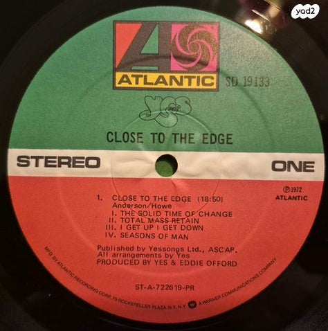 Yes - Close to the edge (US)