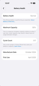 מכשיר iPhone 18 Pro - 128