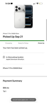 Iphone 17 pro